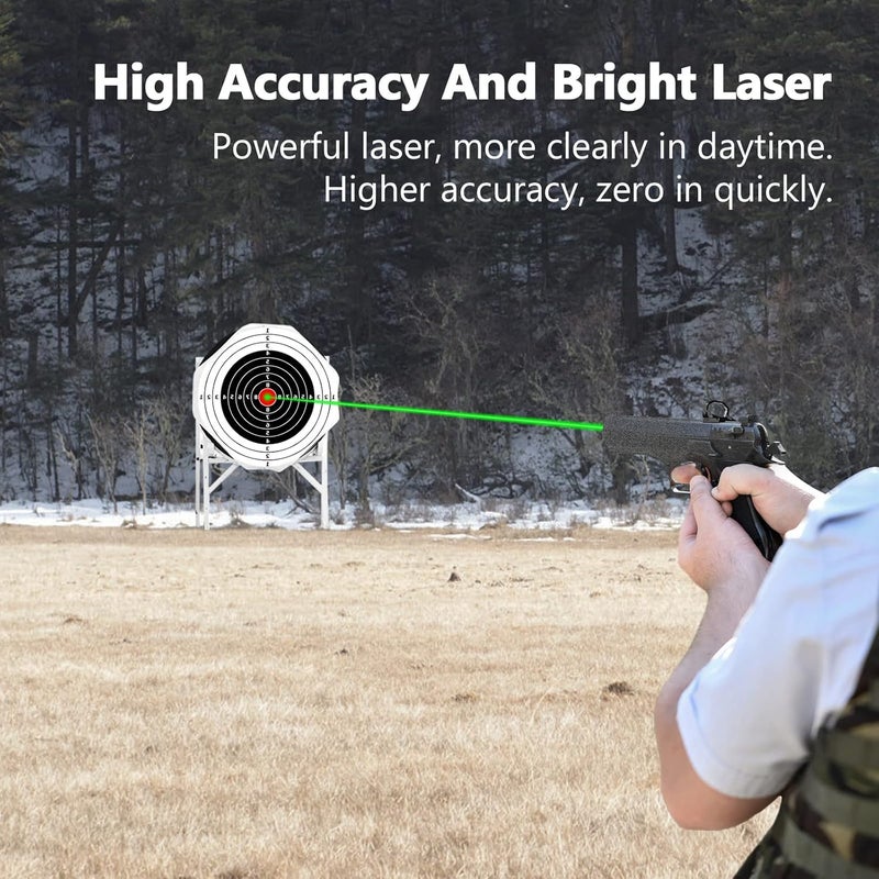 EZshoot Bore Sight 9mm Green Laser Boresighter with 12 Batteries - Image 5